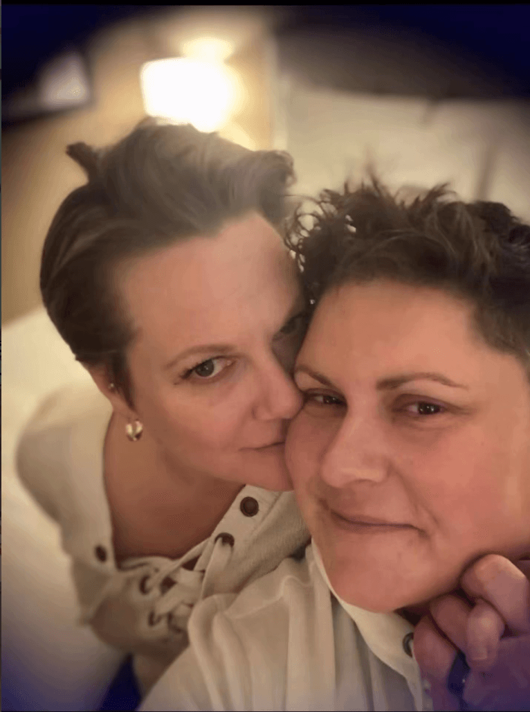 Alisha Savary and April Gratto at The Trellis Cafe